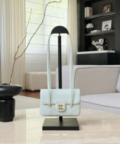 CHANEL 26P PREPPY COCO - MINI - LIGHT GREEN - GRAINED SHINY CALFSKIN - GOLD