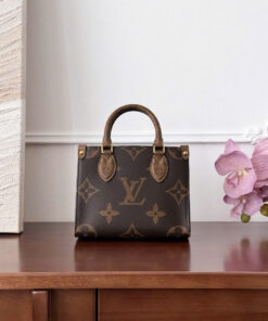 LV ONTHEGO – BB – BROWN – MONOGRAM CANVAS – GOLD