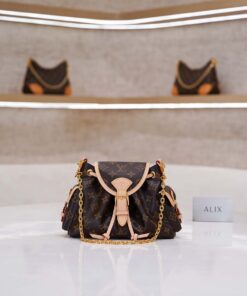 LV ODYSSEE - BROWN - MONOGRAM CANVAS - GOLD