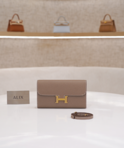 HERMES CONSTANCE LONG TO GO  – ETOUPE – EPSOM – GHW