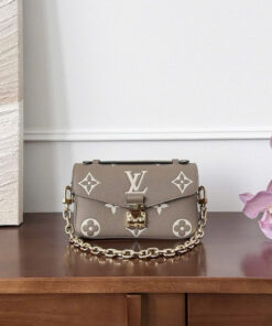 LV POCHETTE MÉTIS EAST WEST – GRAY – MONOGRAM EMPREINTE – GOLD