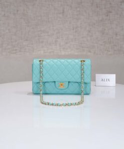 CHANEL CLASSIC – 25 – TIFFANY – LAMBSKIN – GOLD