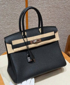 HERMES BIRKIN - 30 - NOIR - TOGO - PHW