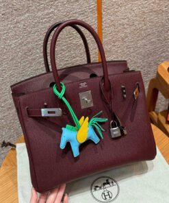 HERMES BIRKIN - 35 - ROUGE SELLER - EPSOM - PHW