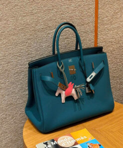 HERMES BIRKIN - 35 - COBALT - TOGO - PHW