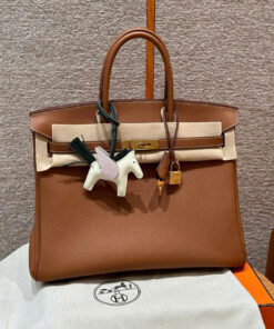HERMES BIRKIN - 35 - GOLD - TOGO - GHW