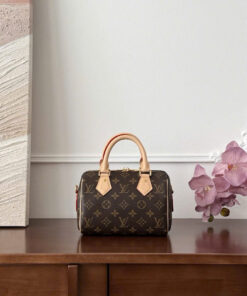 LV SPEEDY BANDOULIÈRE - 20 - BROWN - MONOGRAM CANVAS - GOLD