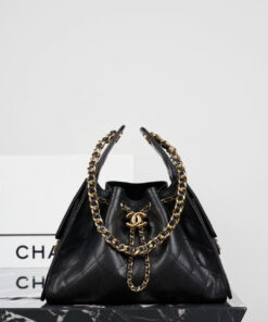 CHANEL 25 – SMALL – BLACK – CAVIAR – GOLD