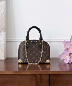 LV ALMA TRUNK – BB – BROWN – MONOGRAM CANVAS – GOLD